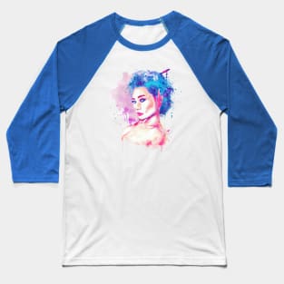 Geisha Girl Baseball T-Shirt